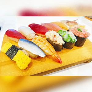 東和サーキット お魚俱楽部　はま 寿司　ランチ